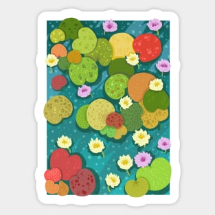 Waterlily Sticker